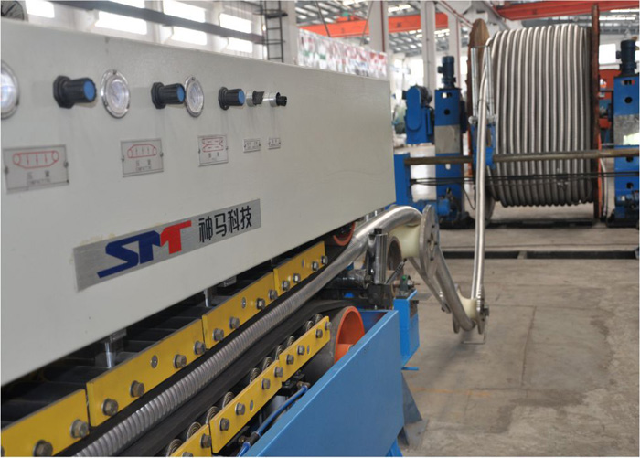 我司引進鋁合金電纜生產(chǎn)線